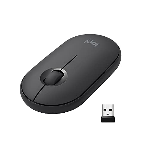Logitech M350 Pebble Mouse kleine Maus mit Bluetooth & USB-Empfänger in Graphit für 11,98€ – Spare 5€ im Vergleich zum alten Preis!