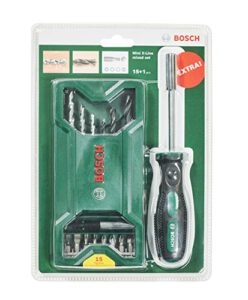 Bosch 15+1 tlg. Mini X-Line Mixed Set + Bit Schraubendreher für nur 7,50€ – Top Angebot von Bosch Accessories auf Amazon