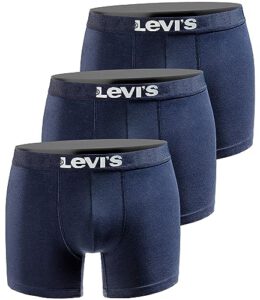 Levi’s Herren Boxershort Print Limited Navy Edition 3er Pack – Navy New One – Gr. XL für nur 19,57€ statt 32,24€