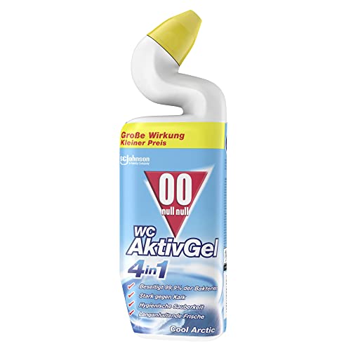 00 null null WC AktivGel 4in1 Flüssiger WC-Reiniger, Cool Arctic, 1er Pack (1×750 ml) – Jetzt nur 1,34€ statt 2,29€