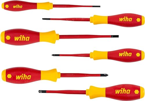 Wiha Schraubendreher Set SoftFinish electric slimFix (38362), 6 tlg. für 22,95€ – 18% Rabatt