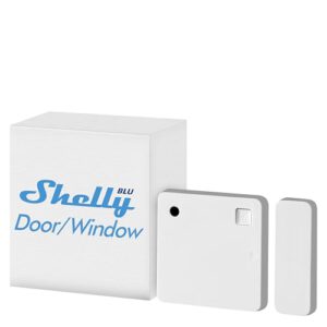 Shelly Blu Door/Window Weiß | Bluetooth betriebener Tür- & Fenstersensor | iOS Android App | Langlebige Batterie | Lux- und Neigungswinkelmessung | Individuelle Aktivierungsszenen erstellen – Jetzt für nur 14€ statt 21,60€!