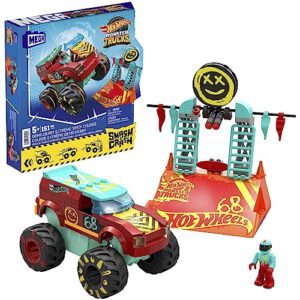 MEGA Hot Wheels Monster Trucks Bauspielzeug, Demo Derby Extreme Stunt-Set 9,95€ – Spare 12,04€!