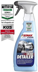 SONAX XTREME BrilliantShine Detailer (750 ml) – Schnelle, schonende und gründliche Lackpflege für zwischendurch