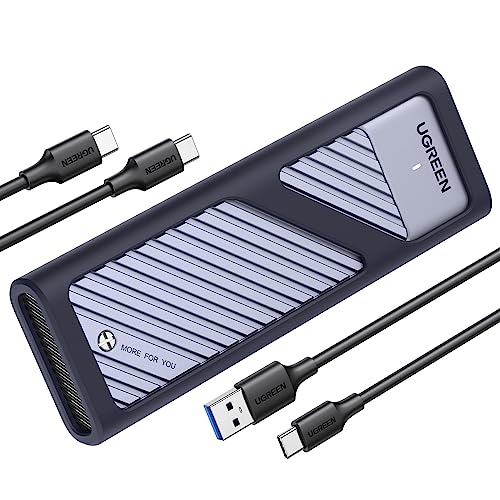 UGREEN M2 SSD Gehäuse USB 3.2 Gen 2: Schnelle Übertragung und effiziente Wärmeableitung (Prime)