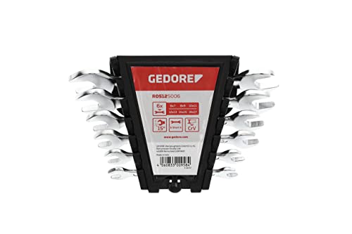 GEDORE red Doppelmaulschlüssel Set 6-teilig für 14,99€ – Spare 6,51€ (Prime)