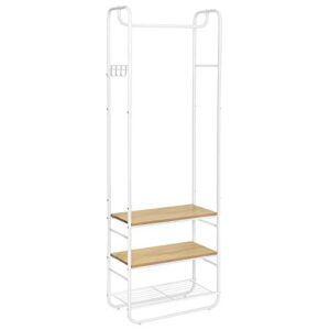 Songmics Vasagle Garderobenständer mit Schuhablage für nur 21,99€ – Skandinavischer Stil zum Sparpreis
