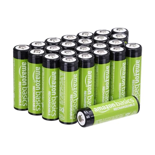 24 Amazon Basics AA-Batterien aufladbar (pro 99cent) – 21% günstiger als der alte Preis!