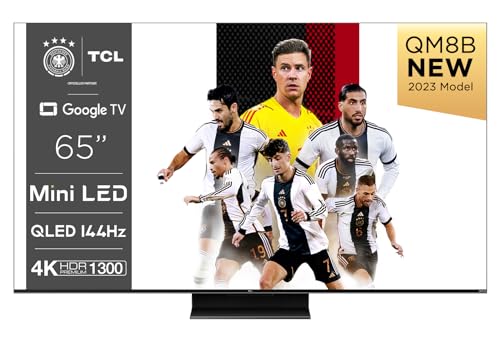 TCL 65QM8B Fernseher MiniLED 65 Zoll, QLED, 144Hz, 4K HDR Premium 1300nits – Top Deal: 899€ statt 1.081€