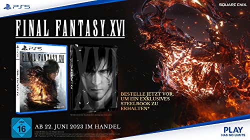 Final Fantasy XVI – Steelbook Edition [Amazon Exklusive] (PlayStation 5) Ps5 – Jetzt zum Bestpreis bei Amazon sichern und 40% sparen!