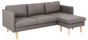 AC Design Milla (Milly) 2-Sitzer Sofa mit Chaise Longue Modul B: 201 x H: 84 x T: 132 cm, Federkern – 268,99€ (Ersparnis: ~133€ gegenüber 402,04€)