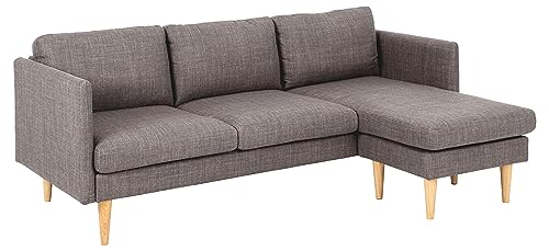 AC Design Milla (Milly) 2-Sitzer Sofa mit Chaise Longue Modul B: 201 x H: 84 x T: 132 cm, Federkern – 268,99€ (Ersparnis: ~133€ gegenüber 402,04€)