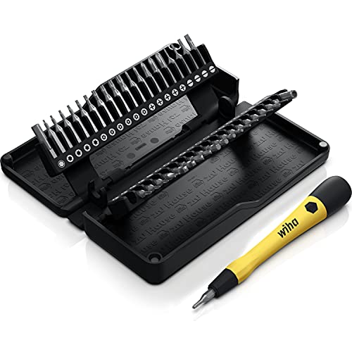 Wiha Micro Bit Set mit ESD Feinmechanik Schraubendreher, 42-teilig für 24,94€ – Spare 5€ (VGP 29,99€)