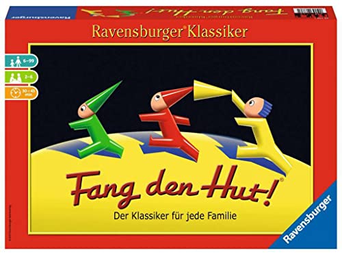 Ravensburger 26736 – Fang den Hut – Hütchenspiel: Klassiker für die ganze Familie für nur 18,99€ – Spare 3,99€!
