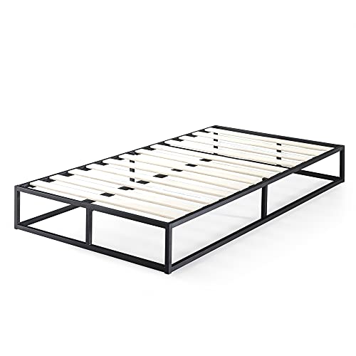 ZINUS Joseph 25 cm Metallrahmenbett | Lattenrost | Holzlattenunterstützung | Stauraum unter dem Bett | Schwarz – Angebot: 74,90€ (Vorher: 94€)