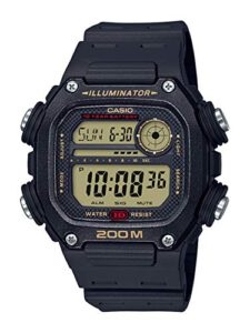 Casio Herren Digital Quarz Uhr mit Harz Armband DW-291H-9AVCF – Angebot: 42,16€ (-27%)