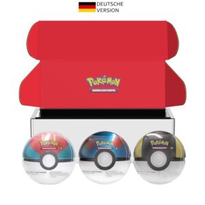 Spare 13,01€: Pokémon-Sammelkartenspiel: Tin-Box-Bundle Pokéball für nur 34,98€ statt 47,99€