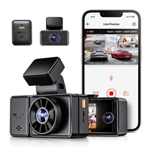 Vantrue E3 Dashcam Front/Heck/Innenraum mit 50€ Coupon – 199,99€ (20% Rabatt)