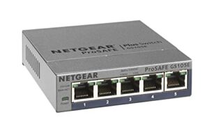 [Prime] Netgear GS105E Managed Switch 5 Port – Top Angebot mit 15% Rabatt!