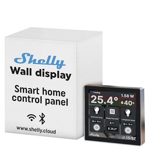 Shelly Wall Display Schwarz (Schwarz) – Nur 97,99€ statt 109,50€ | Sparen Sie 11% auf Amazon