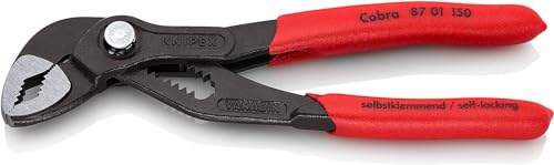 KNIPEX Cobra Wasserpumpenzange, 150 mm (87 01 150) 18,64€ – Spare 20% im Vergleich zum alten Preis!