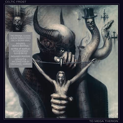 Celtic Frost – To Mega Therion (remastered, 2x Silver Vinyl) für 29,99€ – Ein Muss für Metal-Fans!