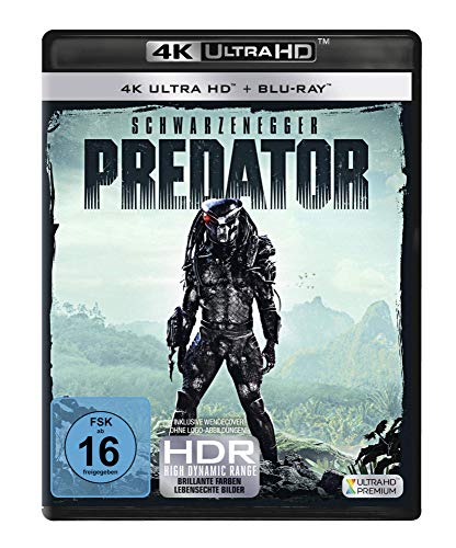Spare 25% – Predator | Arnold Schwarzenegger | 4K Ultra HD + Blu-Ray | Prime