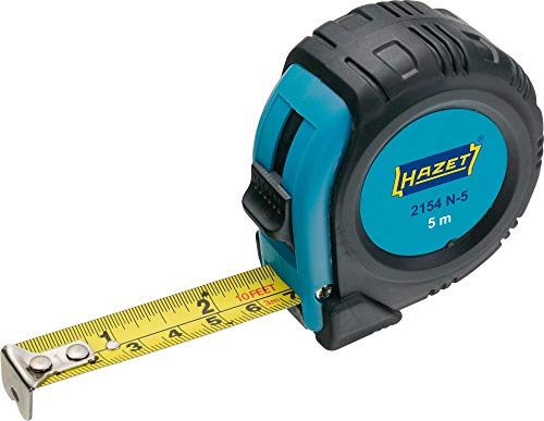 HAZET Maßband 2154N-5, 5 Meter, nur 6,99€ statt 10,49€ – Der praktische Begleiter für präzise Messungen