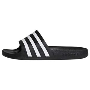 Spare 22% auf adidas Unisex Adilette Aqua Schwarz in Größe 43 – Jetzt für 15€