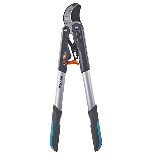 Gardena Comfort Ratschen-Astschere SmartCut: Baumschere mit Amboss-Schneidprinzip, max. Ast-Ø 45 mm, 59 cm Präzisionsmesser (8773-20) – Jetzt 52,59€ statt 60,49€