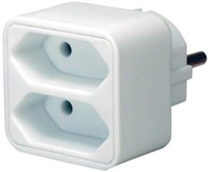 Brennenstuhl Mehrfachsteckdose (Steckdosenadapter 2-Fach Eurosteckdose) – Top Deal: 0,99€ statt 1,60€