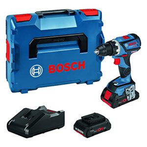 Bosch Professional GSR 18V-60 C Akku-Bohrschrauber 18V 2x 4Ah ProCore + Ladegerät in L-Boxx für nur 246,49€ – Spare 43,41€!