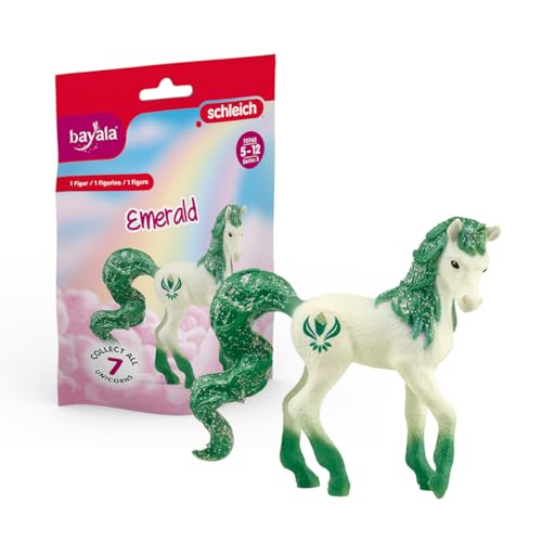 Schleich 70765 Sammeleinhorn Smaragd nur 3,37€ statt 5,90€ – BAYALA – Sammelfigur im Angebot