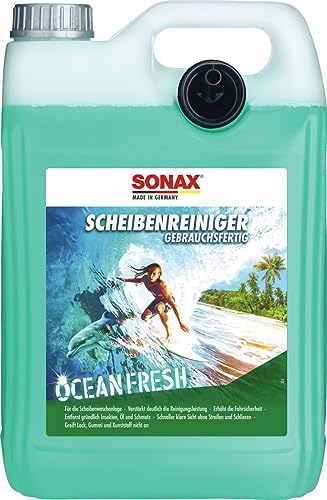 SONAX ScheibenReiniger Ocean-Fresh (5 Liter) – Jetzt reinen Durchblick sichern und sparen!