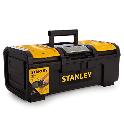 Stanley Werkzeugbox / Werkzeugkoffer Basic 1-79-216 (16″, 39x22x16cm) – Top Angebot: 15,49€ statt 23,50€