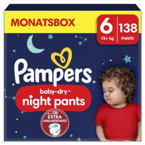 Pampers Night Pants Gr.6 (Prime) – Spare 16% auf 138 Stück!
