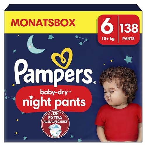 Pampers Night Pants Gr.6 (Prime) – Spare 16% auf 138 Stück!
