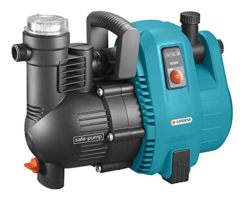 Gardena Comfort Gartenpumpe 5000/5 Bewässerungspumpe bis zu 5.000l/h für 169,99€ – Optimale Bewässerung und Sicherheit für Haus und Garten