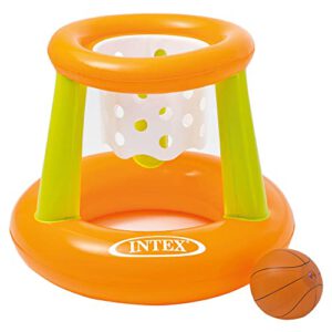 Intex Wasserspiel Floating Hoops, Basketballkorb, Mehrfarbig, Ø 67 x 55 cm – Nur 4,79€ statt 6,99€ – Spare 2,20€!