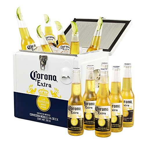 Corona Extra Coolbox – Kühltruhe mit 12x 0,33l Flaschen für 42,59€ statt 57,57€ – Ein Muss für Bierliebhaber!