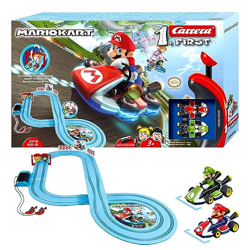 Carrera First Mario Kart Rennbahn | Super Mario vs. Luigi für 24,99€ – Spare 9,91€ (Amazon Prime)