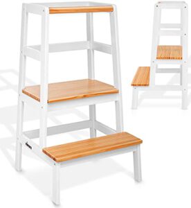 KIDUKU Lernturm aus Holz nur 53,99€ – Spare 36€ im AmazonPrime Coupon Deal!
