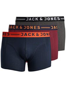 JACK&JONES PLUS Men’s JACLICHFIELD Trunks NOOS 3 Pack Gr XXL bis 7XL für 16,29€ – Spare 33% (Amazon)