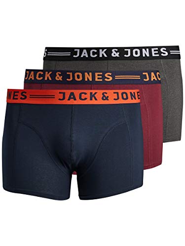 JACK&JONES PLUS Men’s JACLICHFIELD Trunks NOOS 3 Pack Gr XXL bis 7XL für 16,29€ – Spare 33% (Amazon)