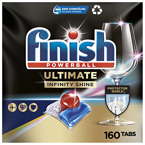 Finish Ultimate Infinity Shine 160St – Ultimative Reinigung zum Spitzenpreis!