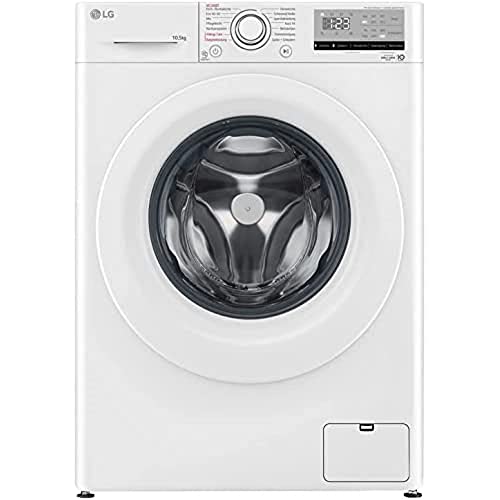 LG Frontlader-Waschmaschine 10,5 kg, 1400 U/min, Dampfreinigung, Wi-Fi (Sparpreis: 389,99€ statt 629€)