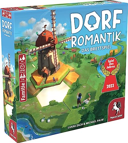 Pegasus Spiele 51240G Dorfromantik *Spiel des Jahres 2023* für nur 22,99€ – Spare 3,12€!