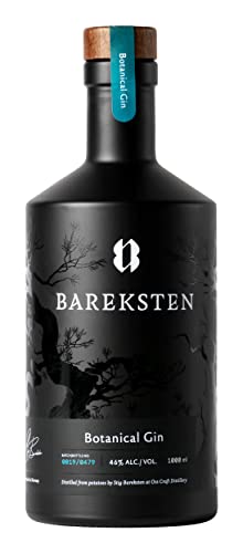 Bareksten Botanical Gin 1000 ml norwegischer gin 46% – Nur 40,16€ statt 45,90€ – Spare 5,74€