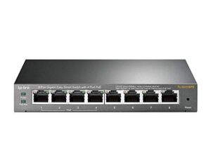TP-Link TL-SG108PE (PoE) 8-Port Gigabit/Netzwerk Easy-Smart-Switch – Top Deal: 50,99€ statt 17,99€