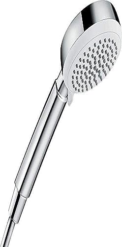 Spare 8€! hansgrohe Crometta 100 – wassersparender Duschkopf mit 4 Strahlarten (u.a. Rain und Massage) (Prime)
